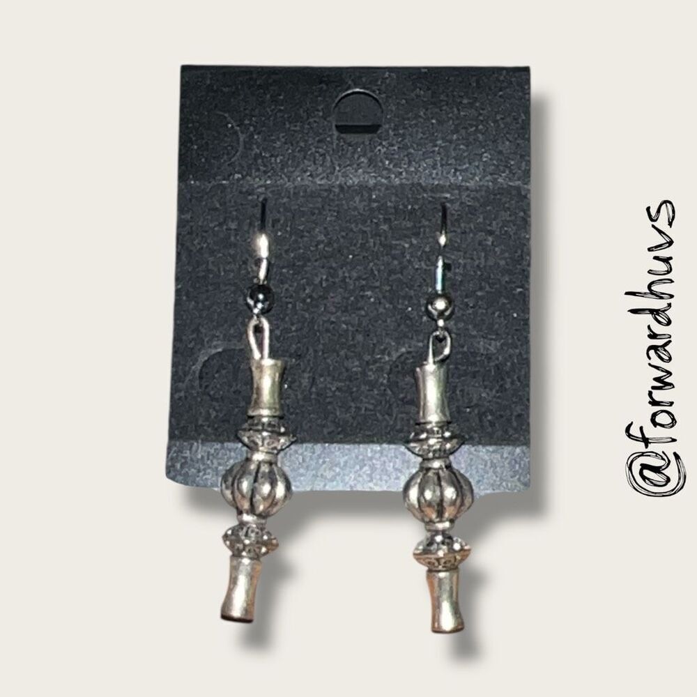 Bundle Sale 3 for $15 | Silver-tone Dangle Earrings – 2 Inches